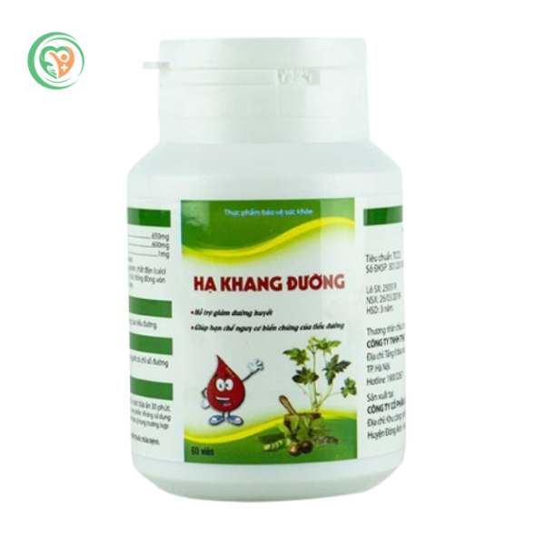 Hạ Khang Đường hỗ trợ làm giảm đường huyết